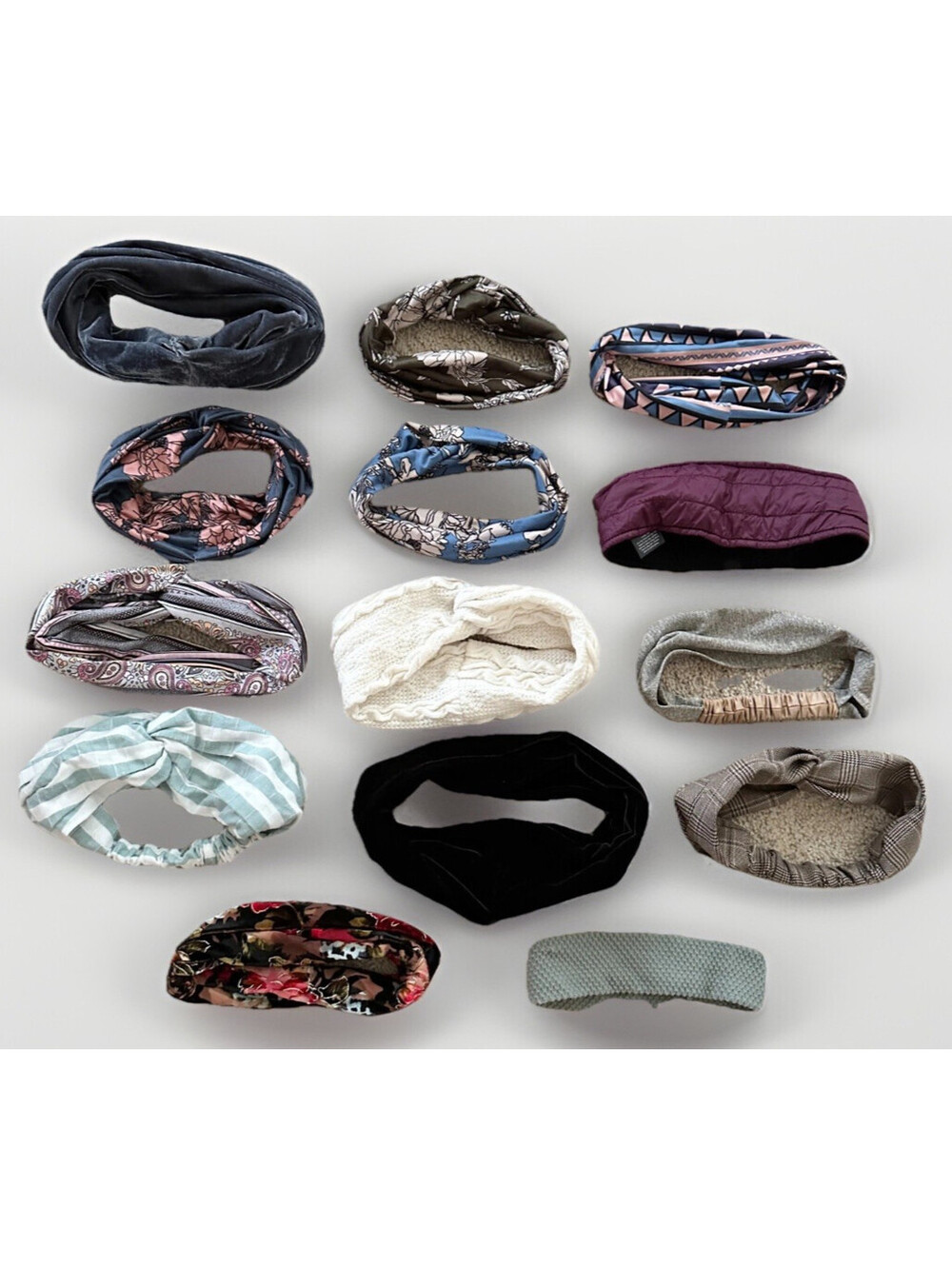 Lot of 14: NEW Scunci Revlon Capelli Goody A New Day Headband Top Knot Headwrap